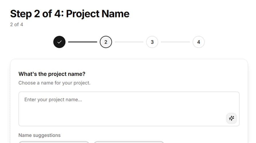 Name your project